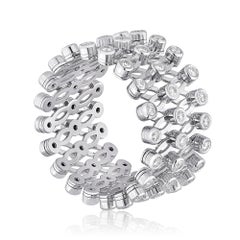 E.W. Schreiber KG Adjustable 1.30 Carat Diamond Gold Ring