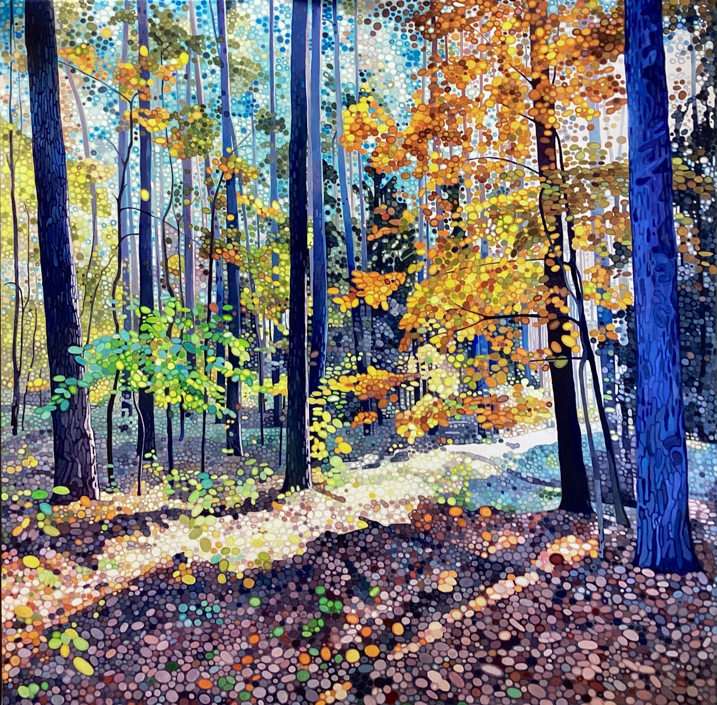 Golden Tree by Ewa Adams