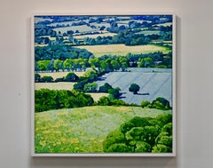 Summer Fields and Meadows by Ewa Adams - contemporary rural meadow landscape
