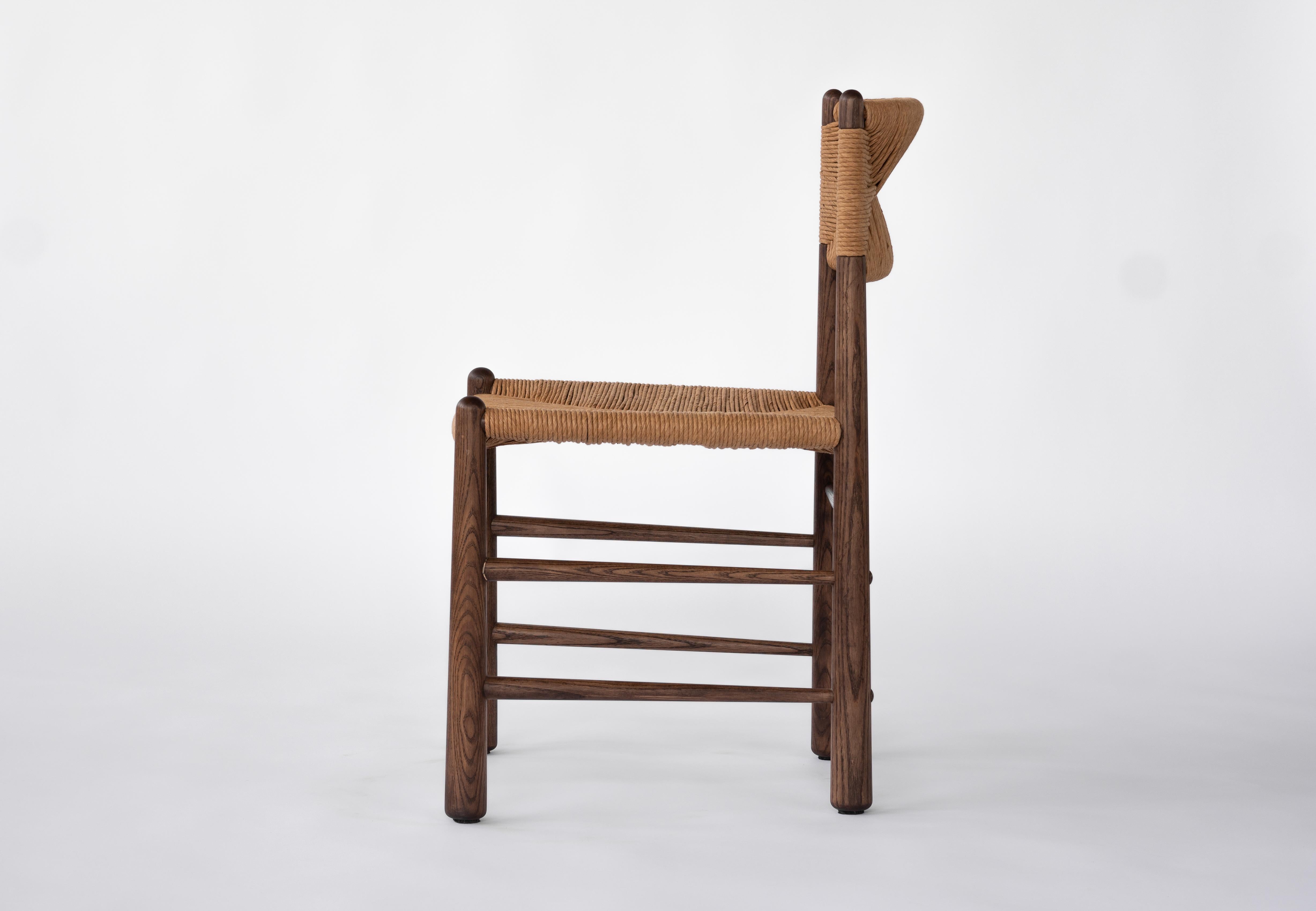 woven seat dining chair