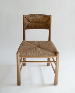 Ewa Dining Chair, White Oak with Natural Fiber Rush
