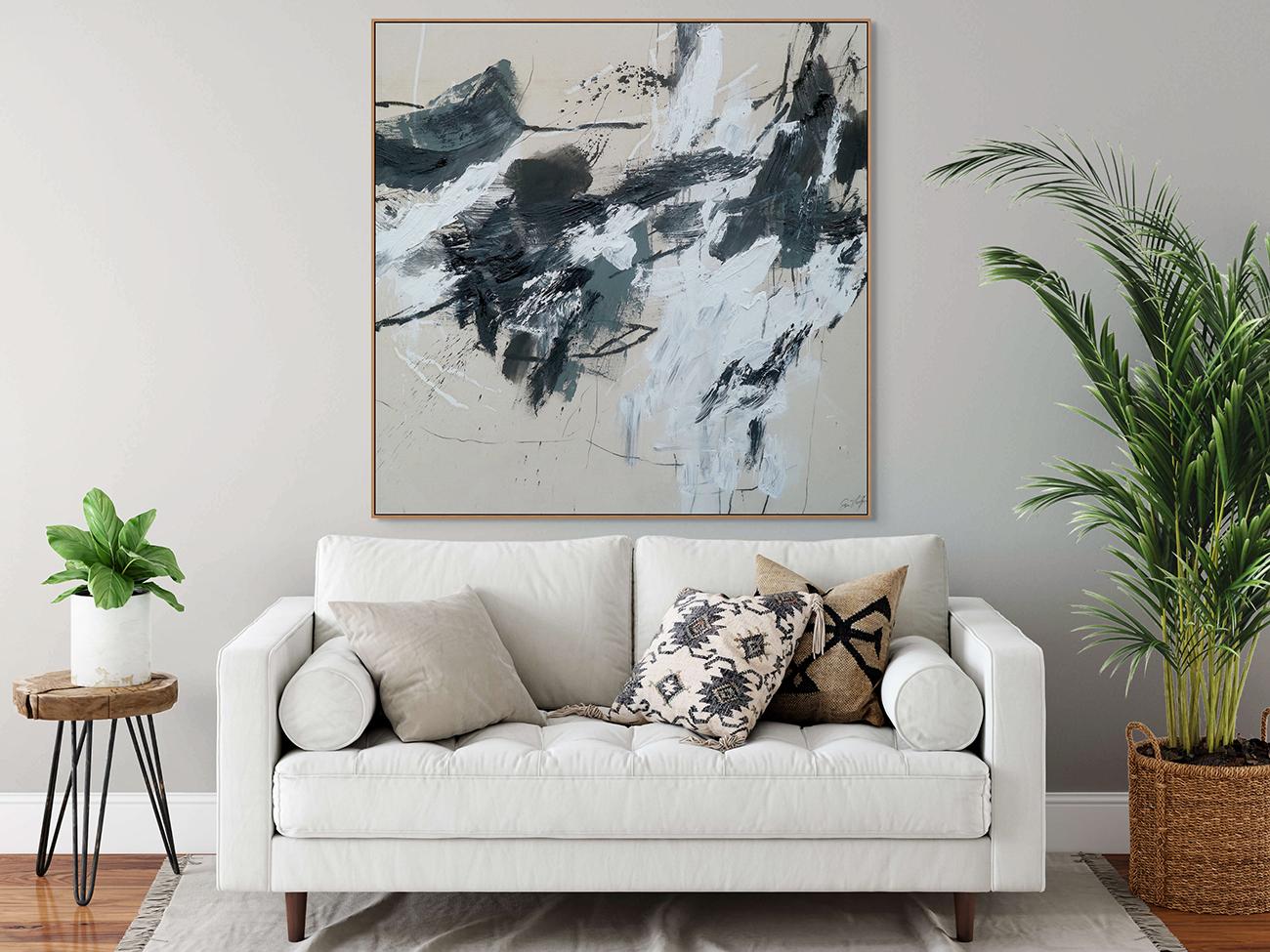 Heal's (Pittura astratta) - Painting di Ewa Matyja