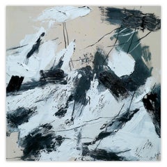Profondeurs cachées (peinture abstraite)
