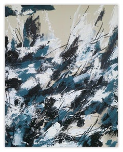 Chaos passionné (peinture abstraite)