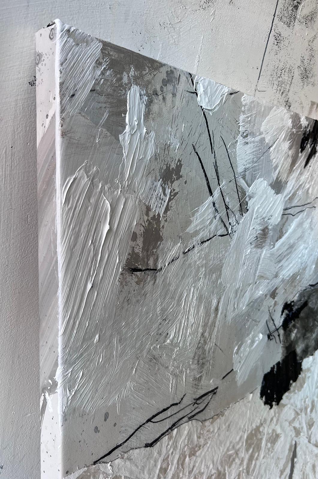 Ewa Matyja - Tears Unseen (Abstract Painting) For Sale at 1stDibs