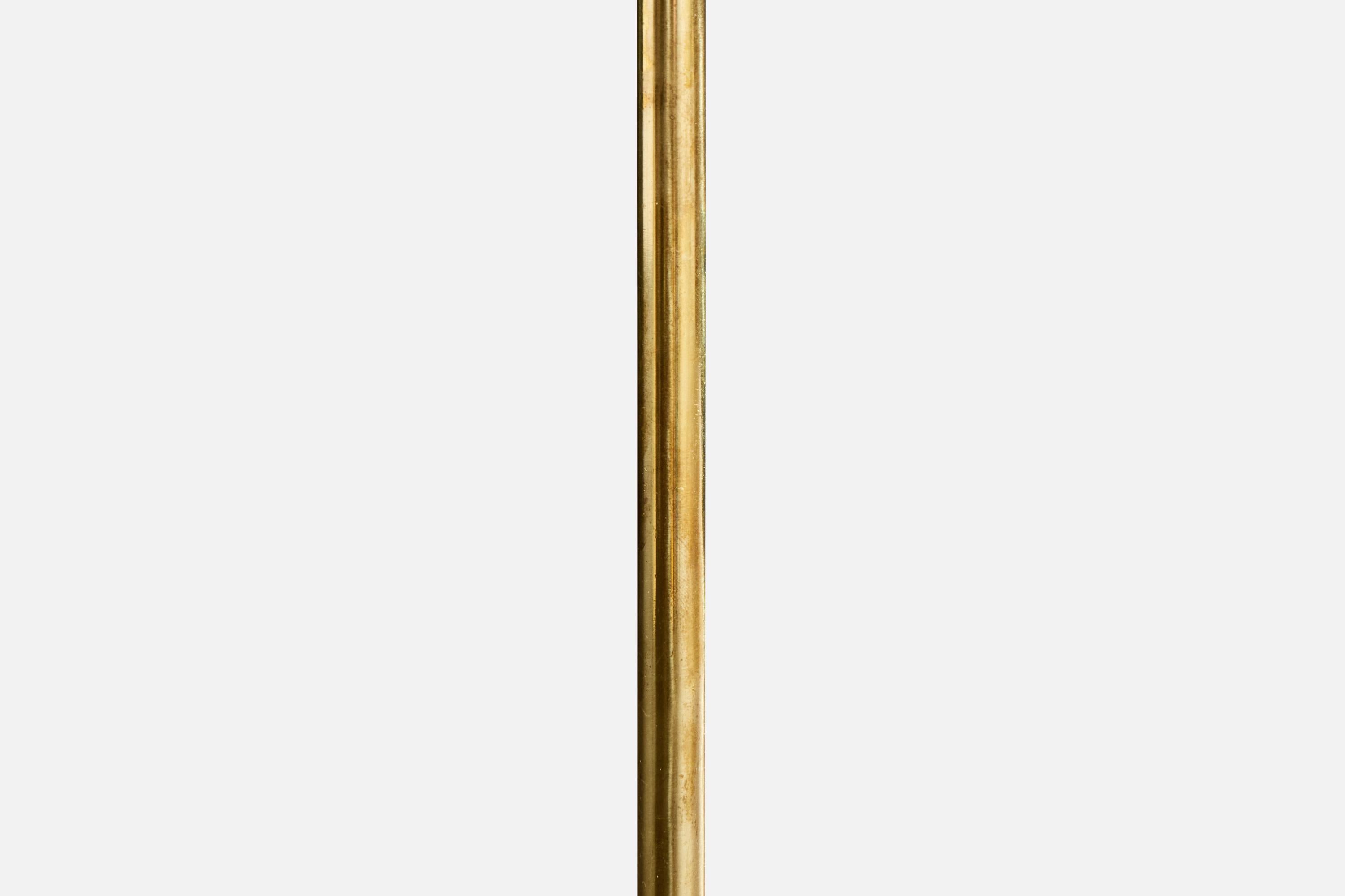 Ewå Värnamo, lampe de table, laiton, Suède, années 1950 Bon état - En vente à High Point, NC