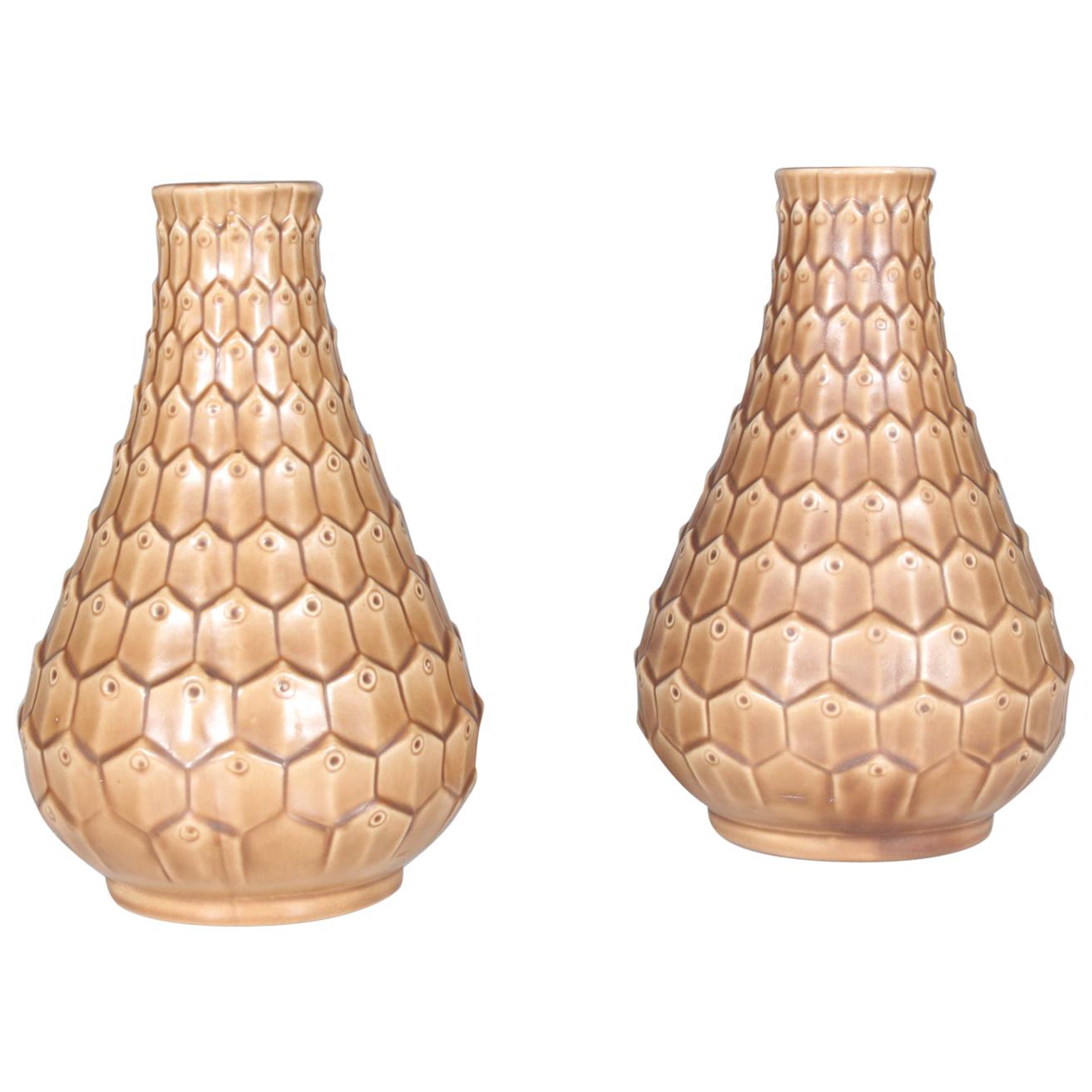 Ewald Albin Filip Dahlskog, Pair of Vases For Sale
