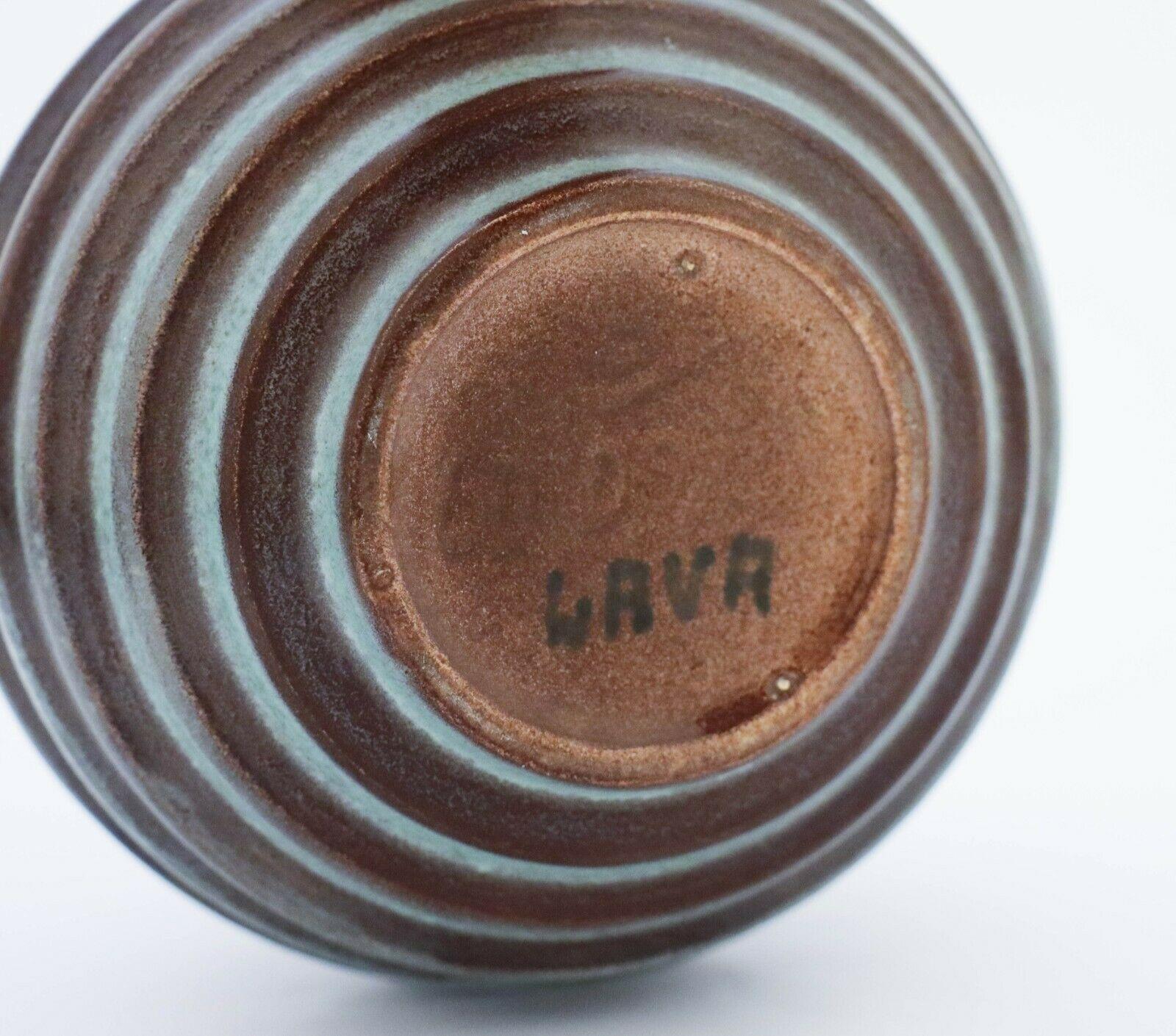 Ewald Dahlskog, Grüne „Lava“-Vase aus dem Art déco, Globose, Bo Fajans, Schweden, 1930er Jahre (Schwedisch) im Angebot