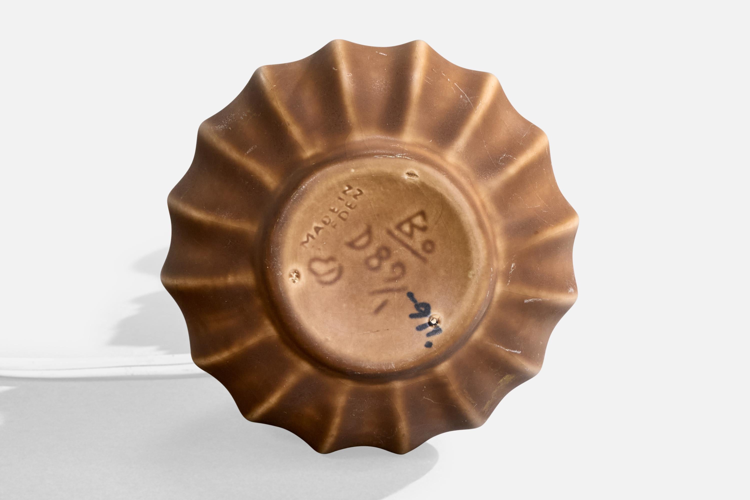 Ewald Dahlskog, Table Lamp, Ceramic, Sweden, 1930s For Sale 3