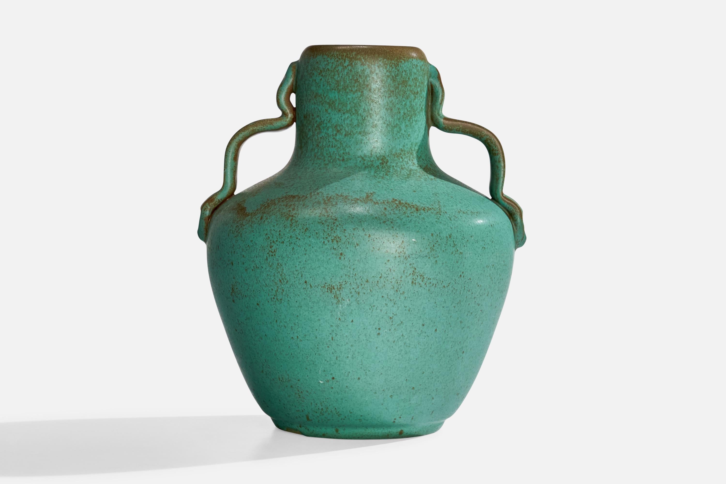 Ewald Dahlskog, Vaso, Ceramica, Svezia, anni '30 In condizioni buone in vendita a High Point, NC
