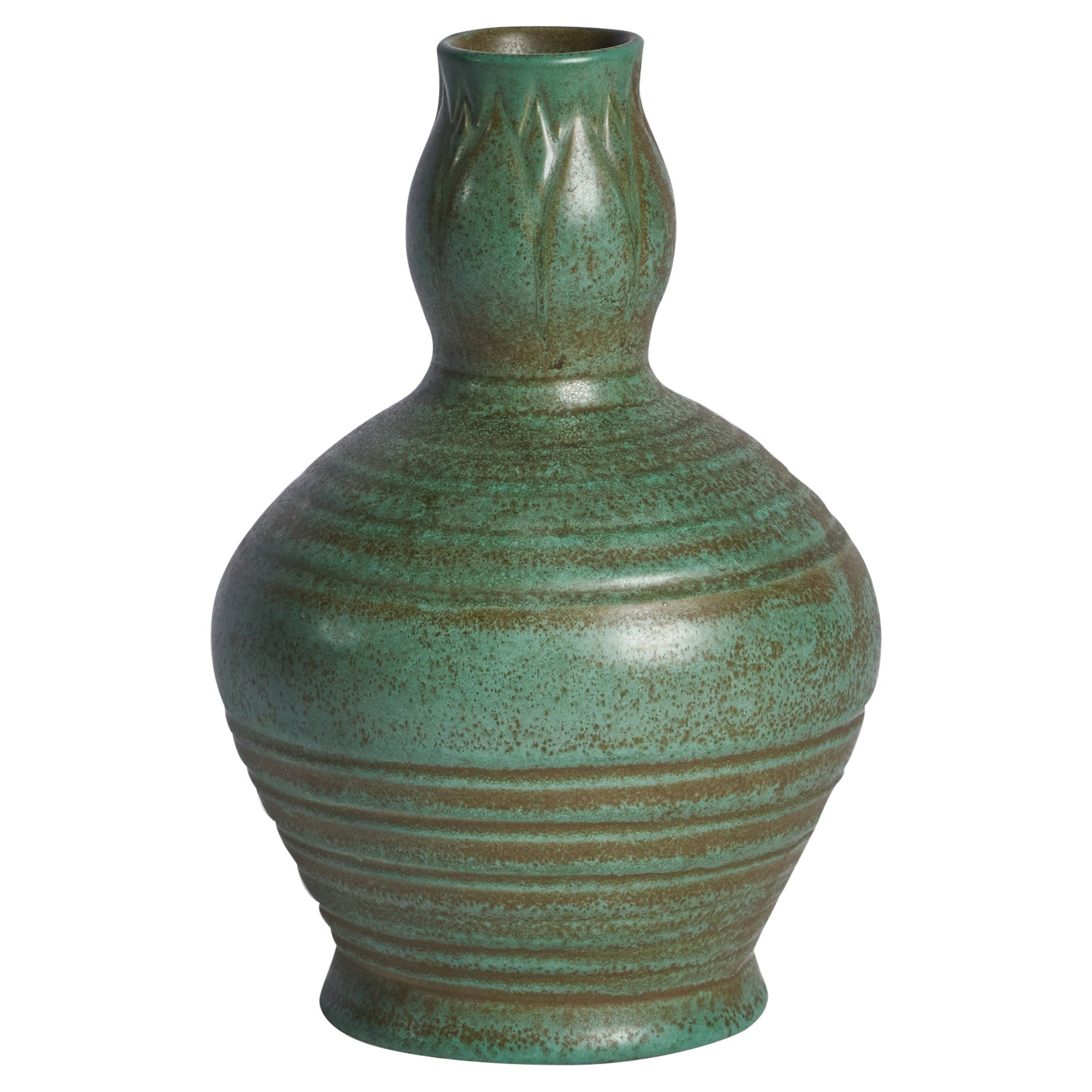Ewald Dahlskog, Vase, Earthenware, Sweden, 1930s