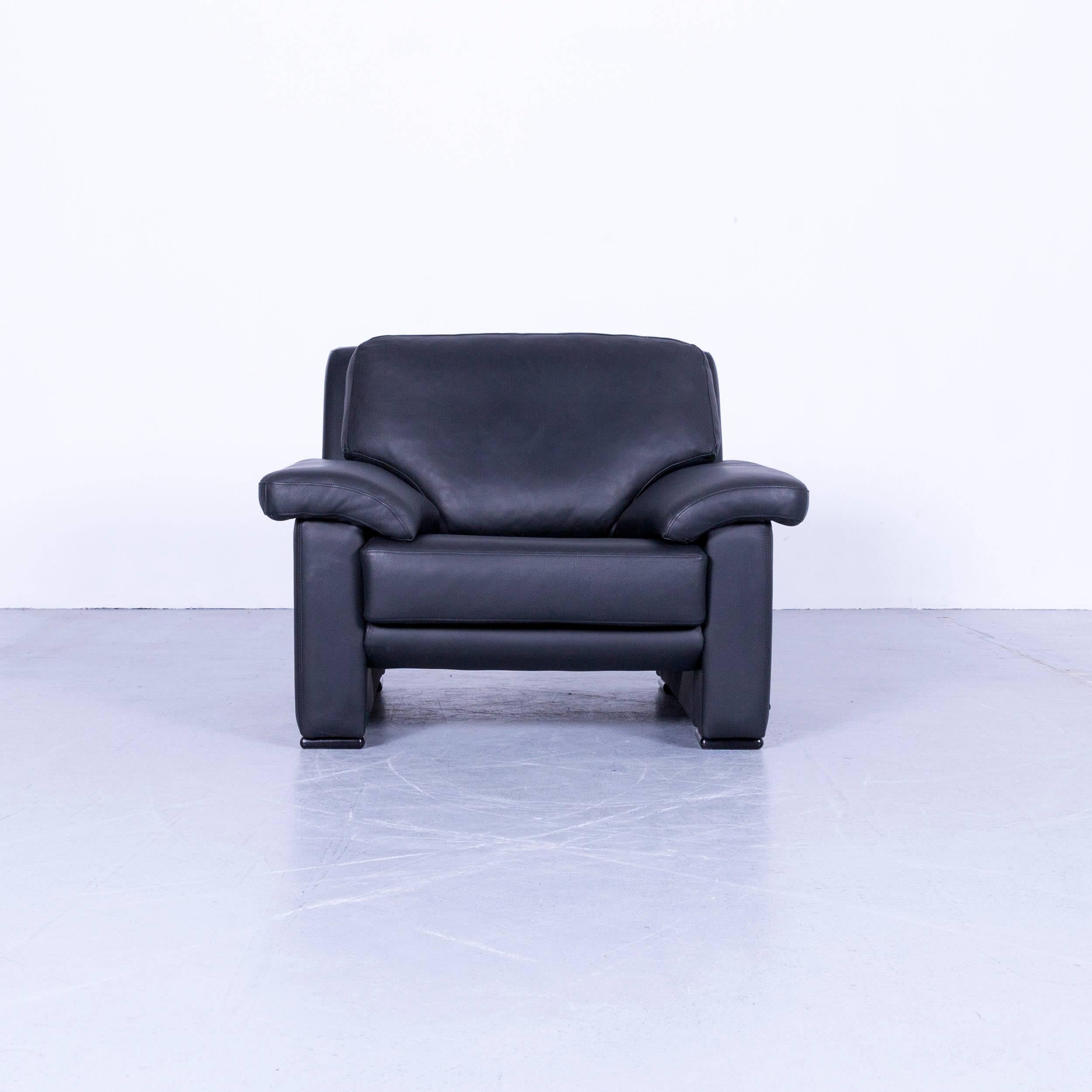 We bring to you an Ewald Schillig armchair black leather one-seat.




















 