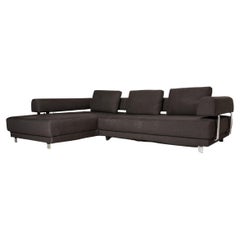 Ewald Schillig Brand Face Fabric Sofa Gray Corner Sofa Couch Function