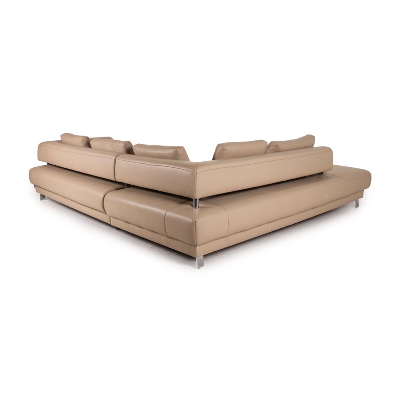 Ewald Schillig Brand Face Leather Sofa Beige Corner Sofa Couch For Sale at  1stDibs | ewald schillig face, schillig sofa, schillig sofa