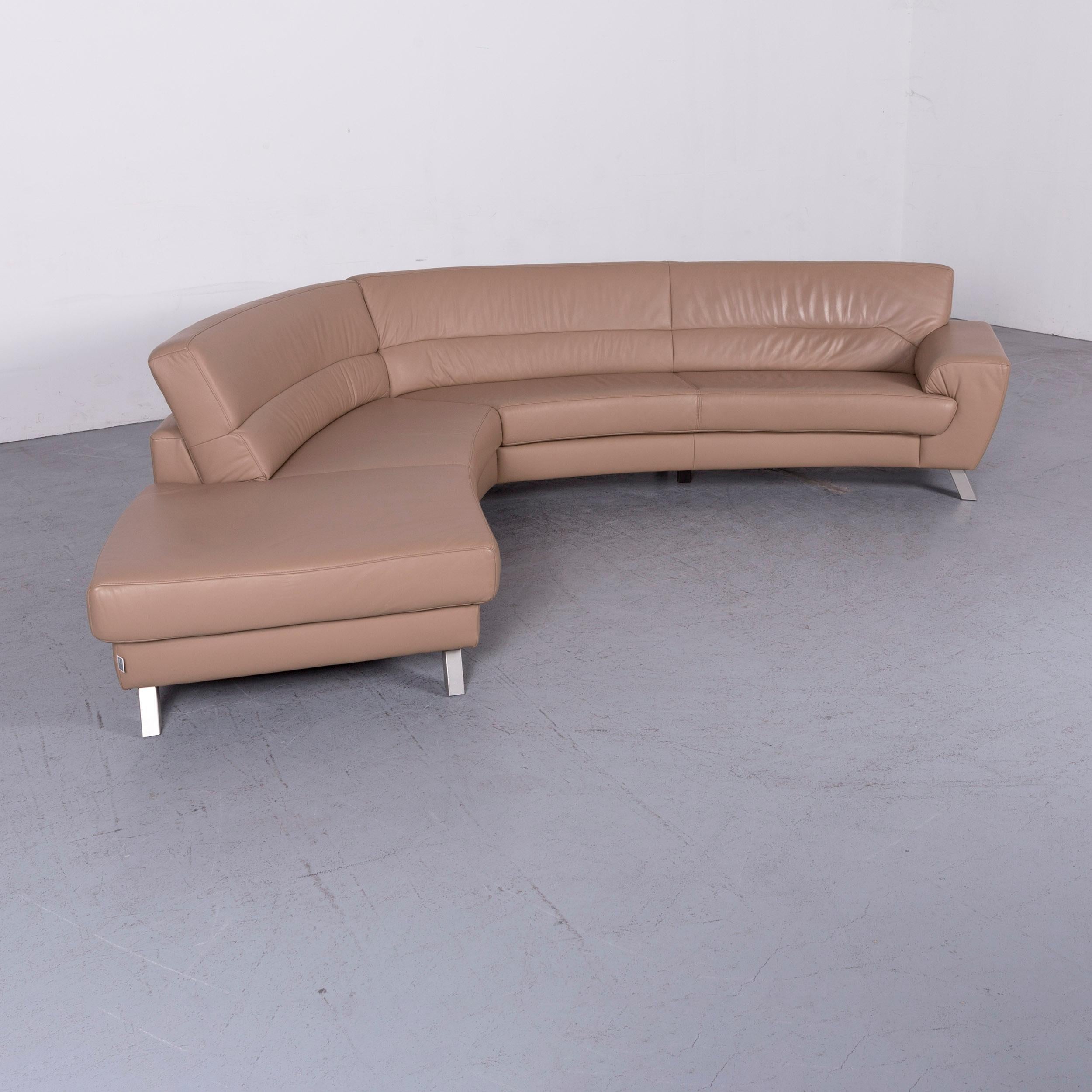 We bring to you an Ewald Schillig designer leather sofa beige corner-couch.




























 
 
