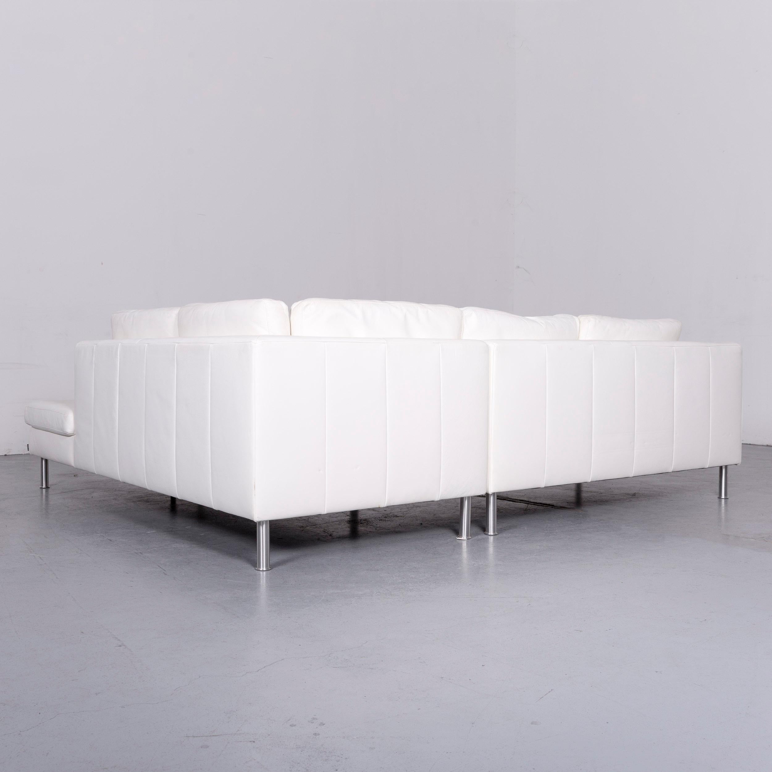 Ewald Schillig Designer Leather Sofa Brown Corner Couch 3