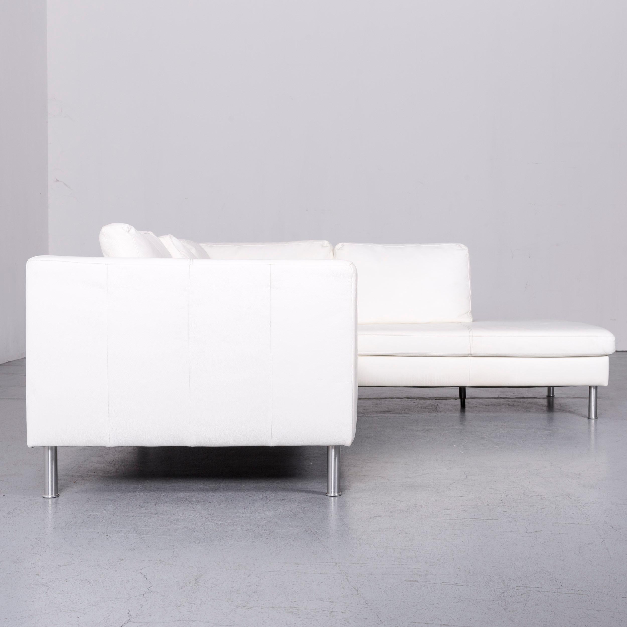 Ewald Schillig Designer Leather Sofa Brown Corner Couch 1