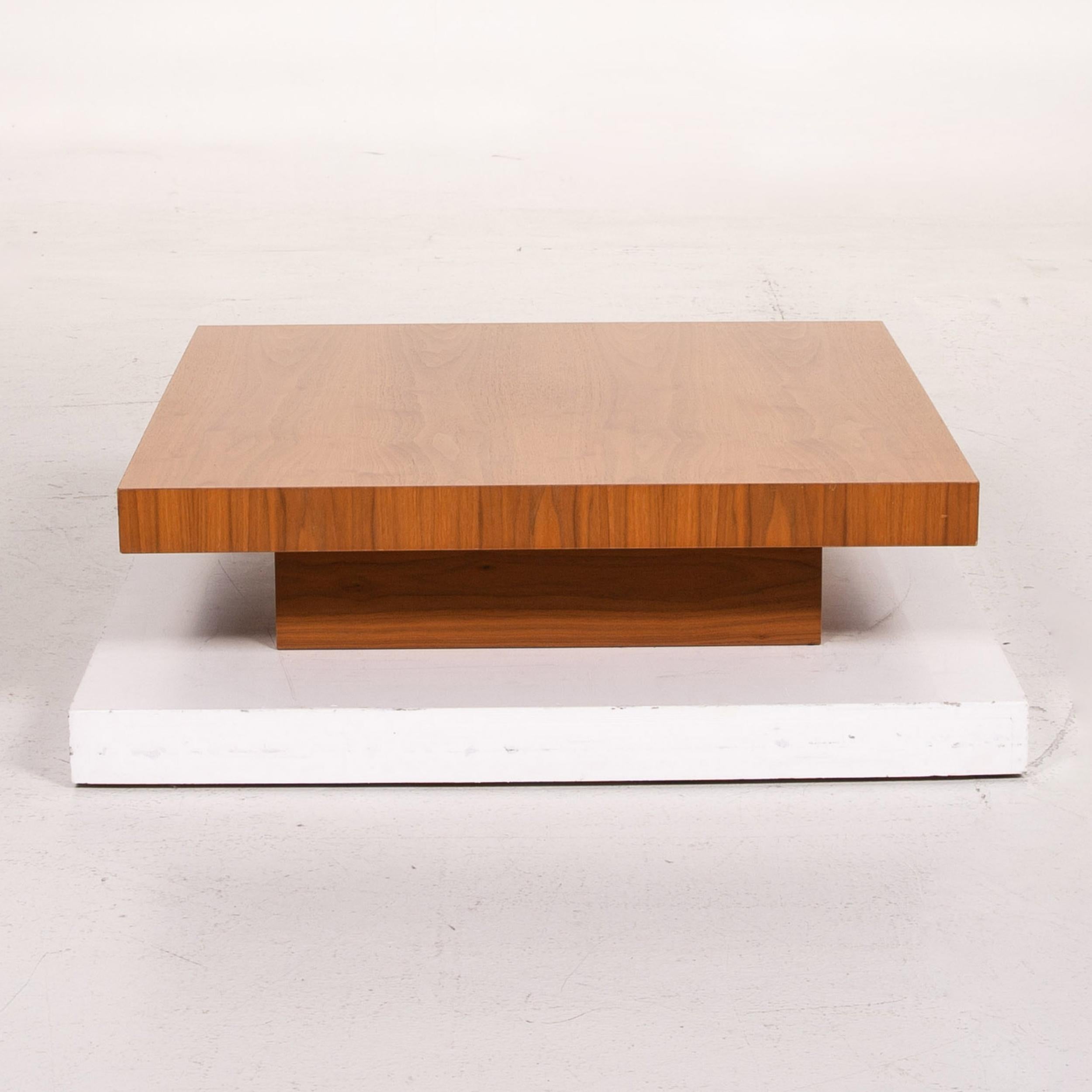 Ewald Schillig Wood Coffee Table Brown Table For Sale 4