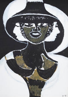 Ewart Johns (1923-2013) - Large 1995 Oil, Hecate