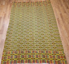 Ewe Kente Cloth of Ashante Tribe Woven Textile