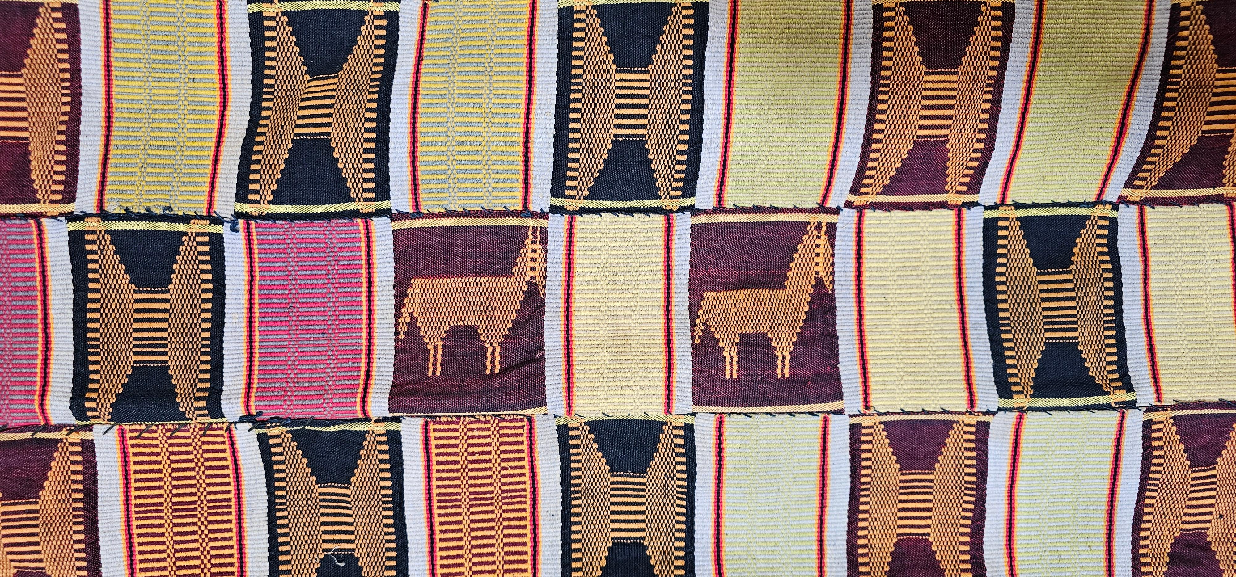 Tissé à la main Ewe Kente en vente