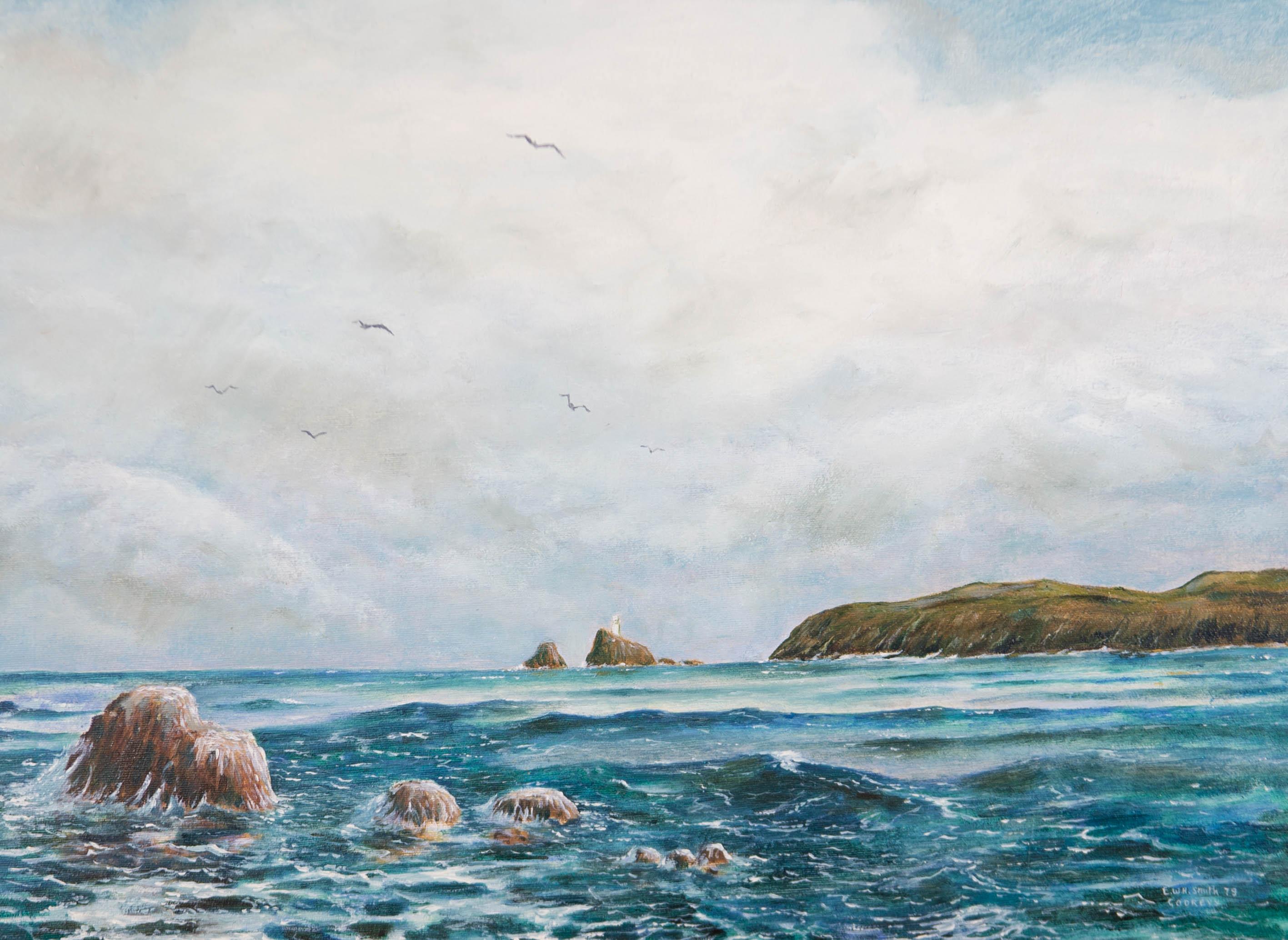 E.W.H. Smith - 1979 Oil, Godrevy For Sale 1