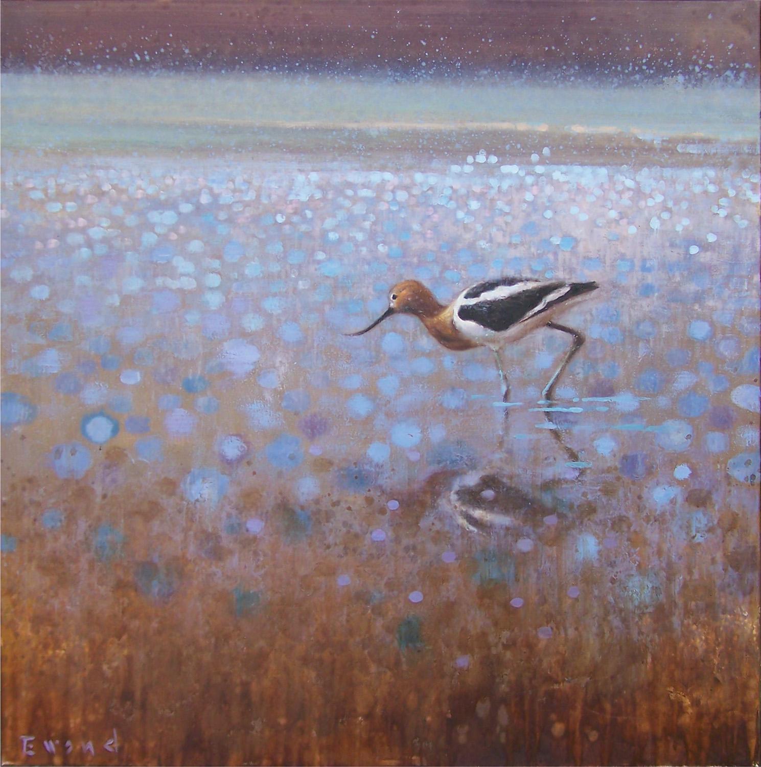 Ewoud de Groot Animal Painting - Avocet