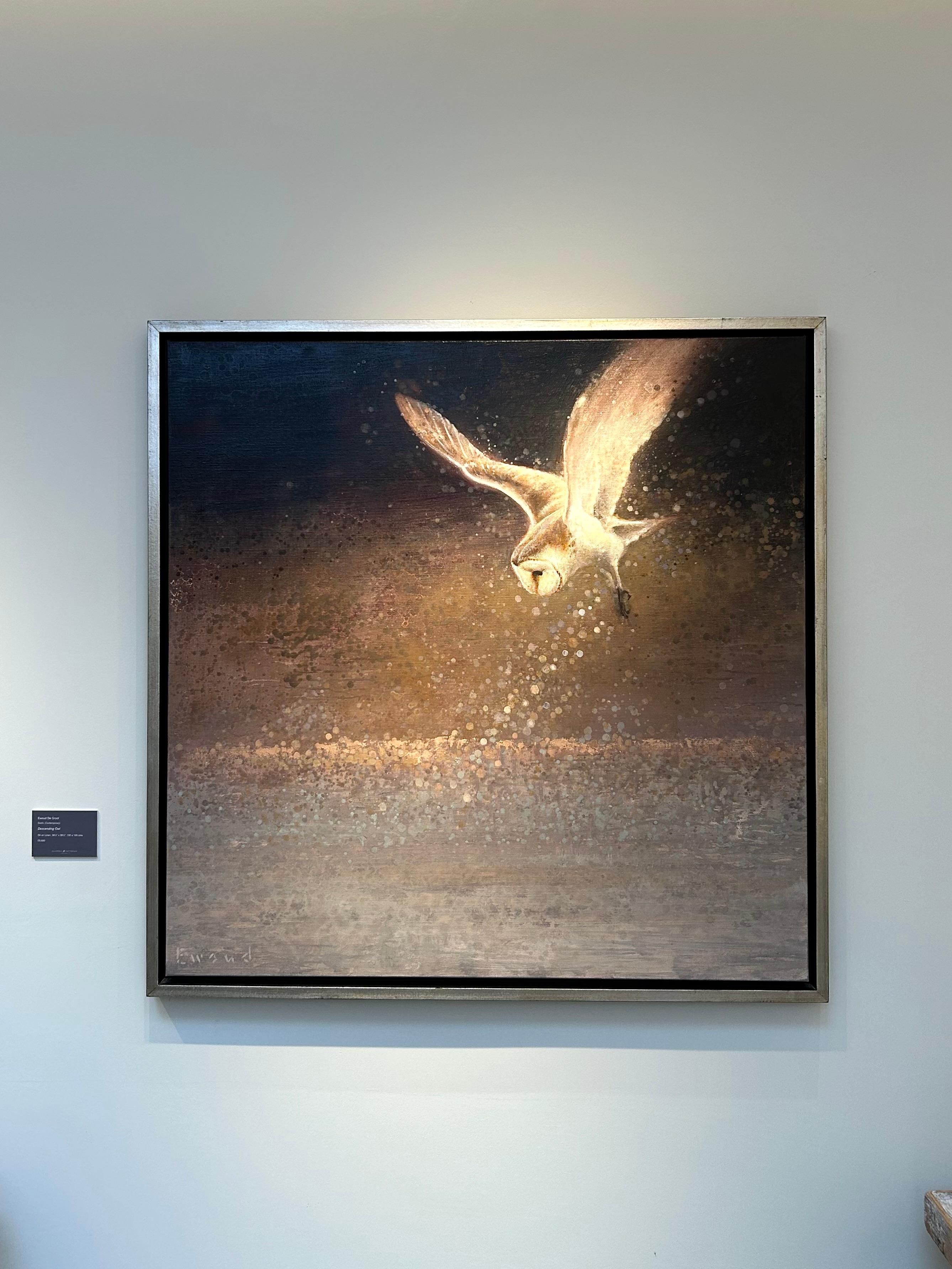 Búho descendente - Painting de Ewoud de Groot