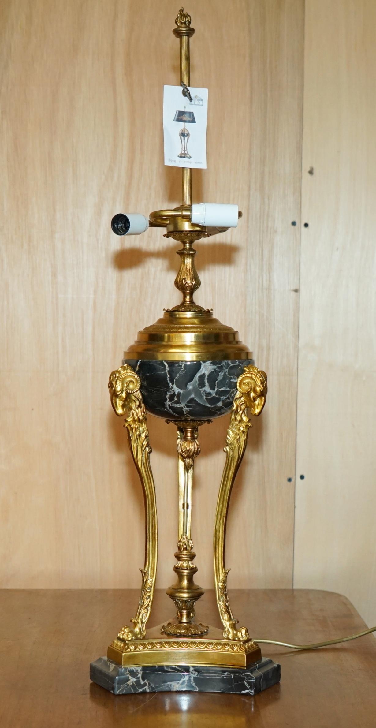 Hand-Crafted EX DiSPLAY CHRISTOPHER HYDE NASH TABLE LAMP EXCLUDING SHADE For Sale