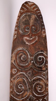Ex Museum Morton May Papua New Guinea Gulf River Spirit Board Gope Tribal Art