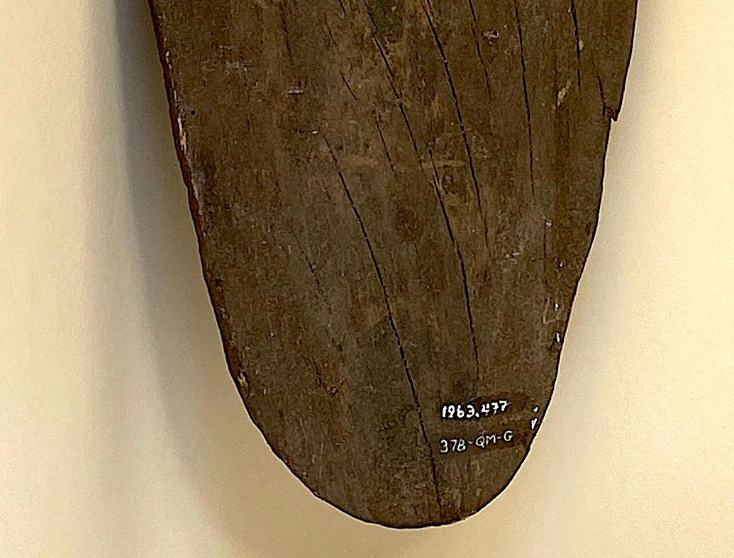Papua New Guinean Ex Museum Papua New Guinea Tribal Gope Spirit Board, Early 20th Century For Sale