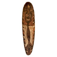 Ex Museum Papua New Guinea Tribal Gope Spirit Board, Early 20th Century