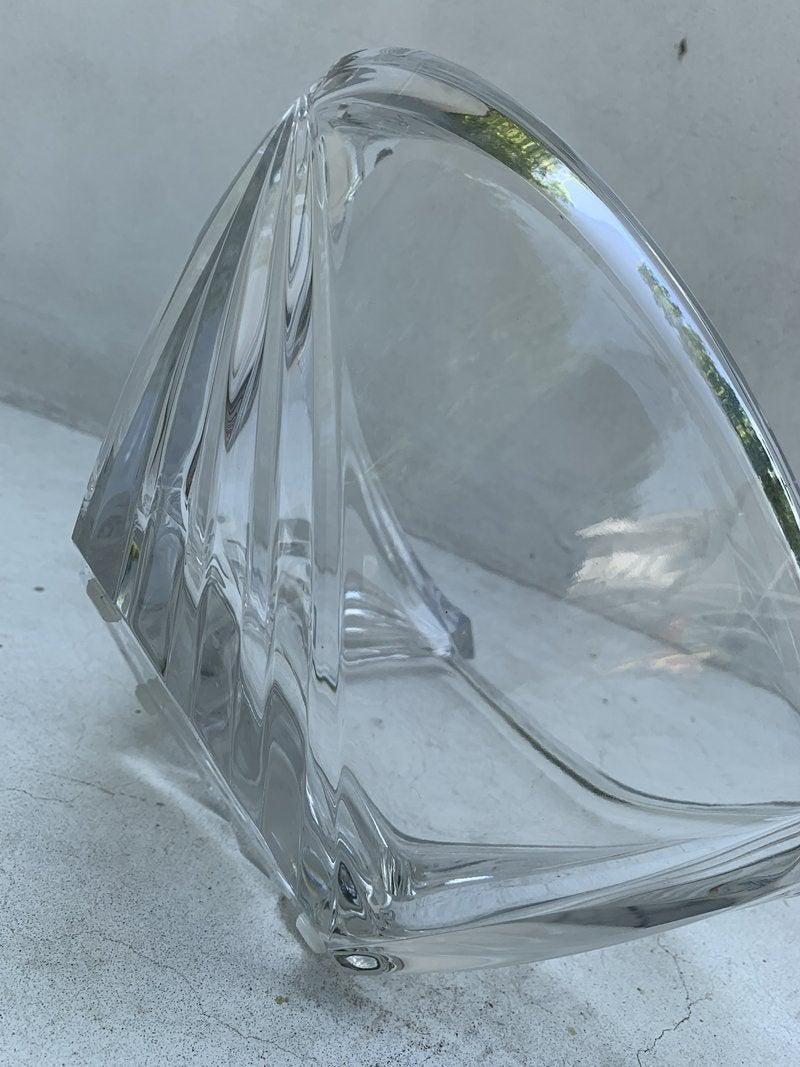 Exaltation Crystal Bowl by Rosenthal In Good Condition For Sale In Los Angeles, CA