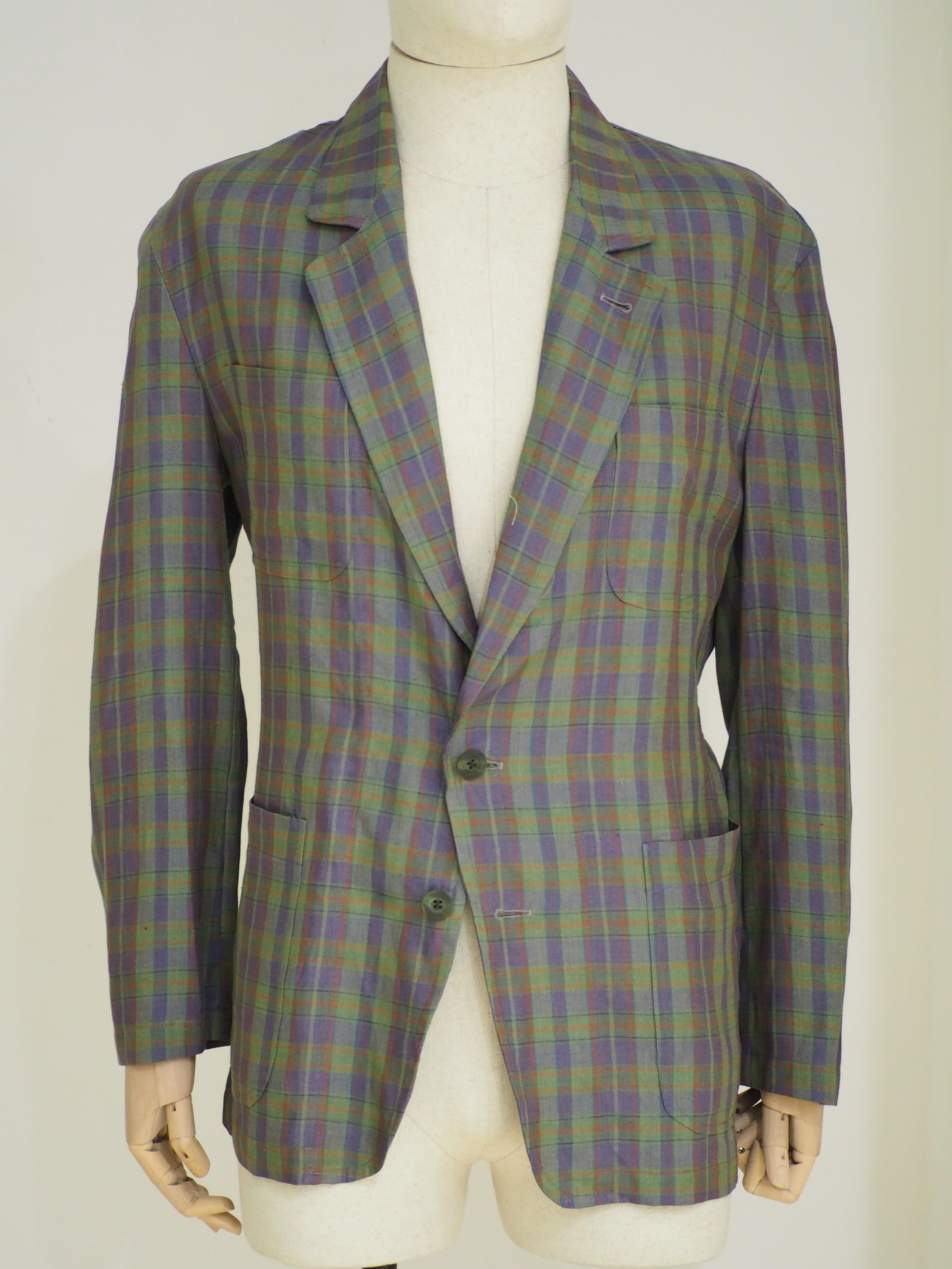 Example by Missoni linen jacket 
totally made in italy in size L