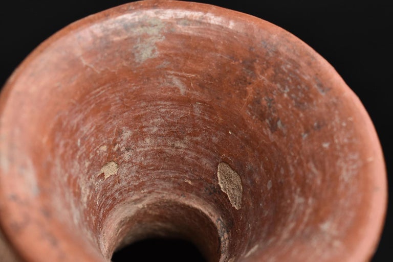 Excavated Earthenware Ancient Vases / Jar / Indus or Andean Civilizations 1