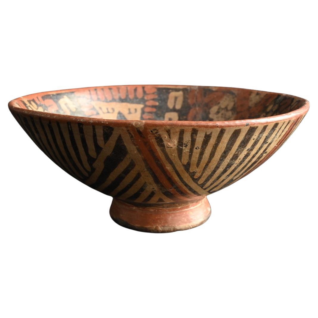 Excavated painted earthenware from South America/Ecuador or Colombia