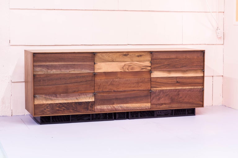 Excavated Wardrobe in Claro Walnut at 1stDibs