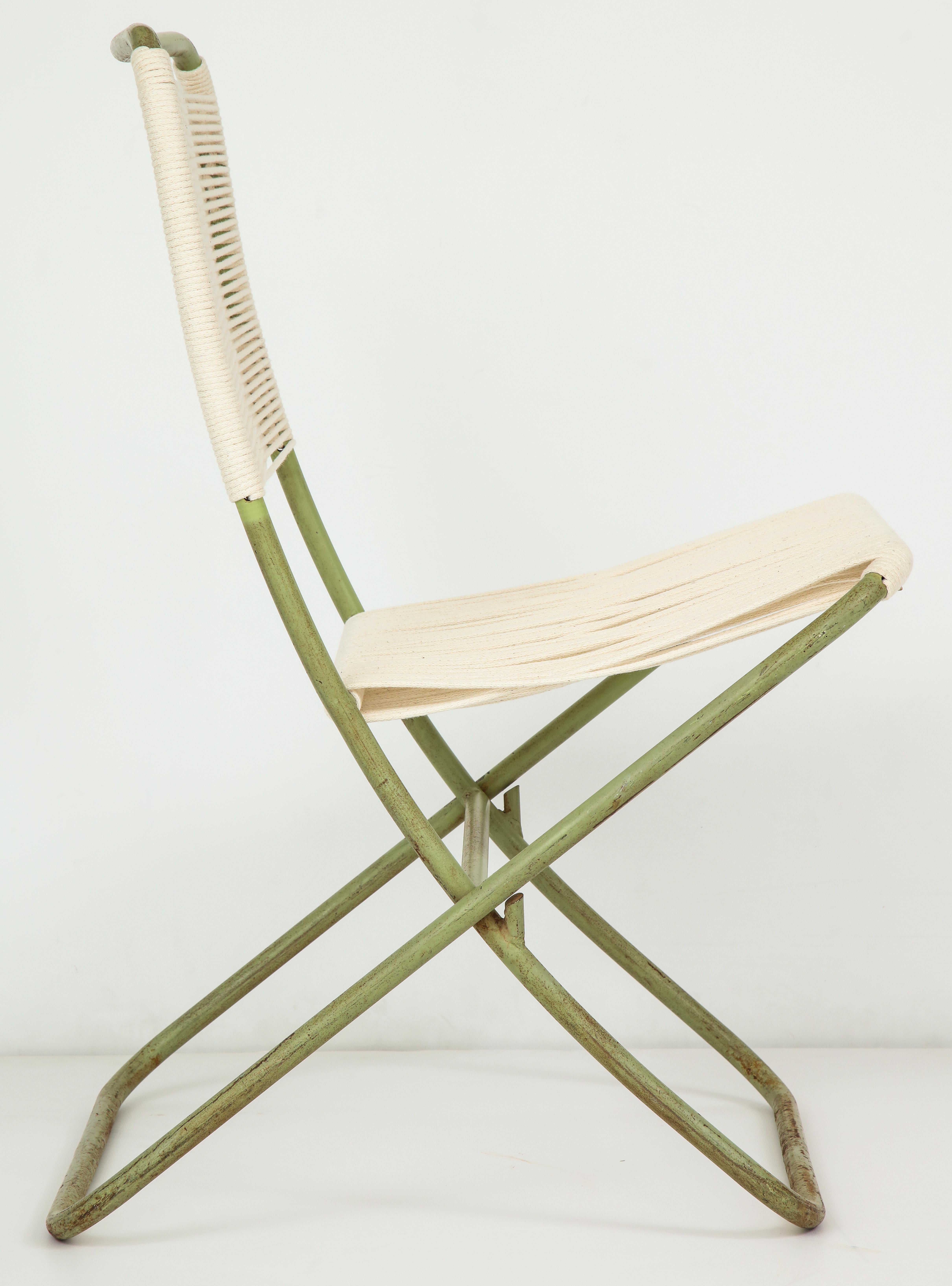 Klappbarer Stuhl von Greta Grossman (Moderne der Mitte des Jahrhunderts) im Angebot