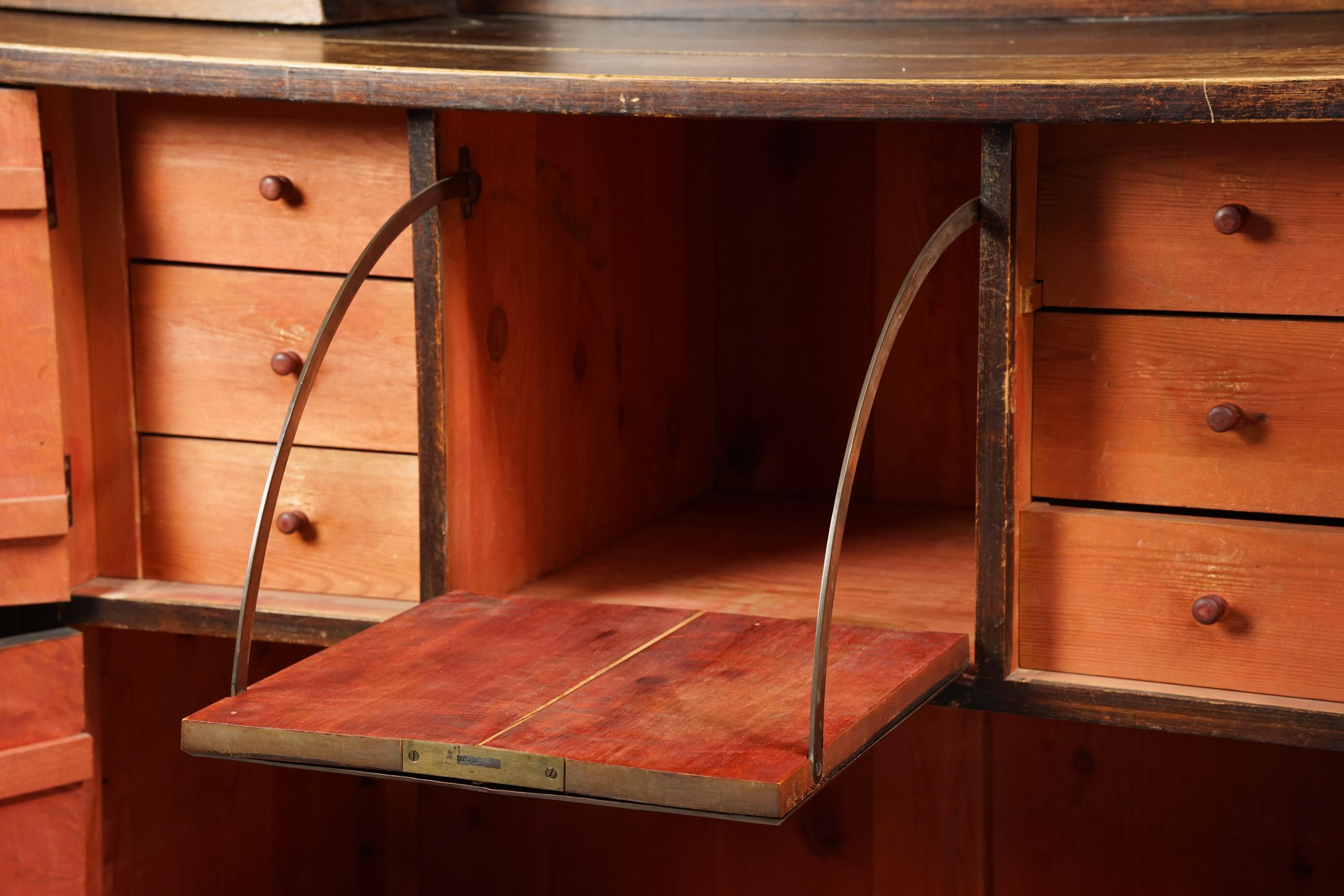 20th Century Exceedingly Rare Jugend Cabinet by Eliel Saarinen, Early 1900s For Sale