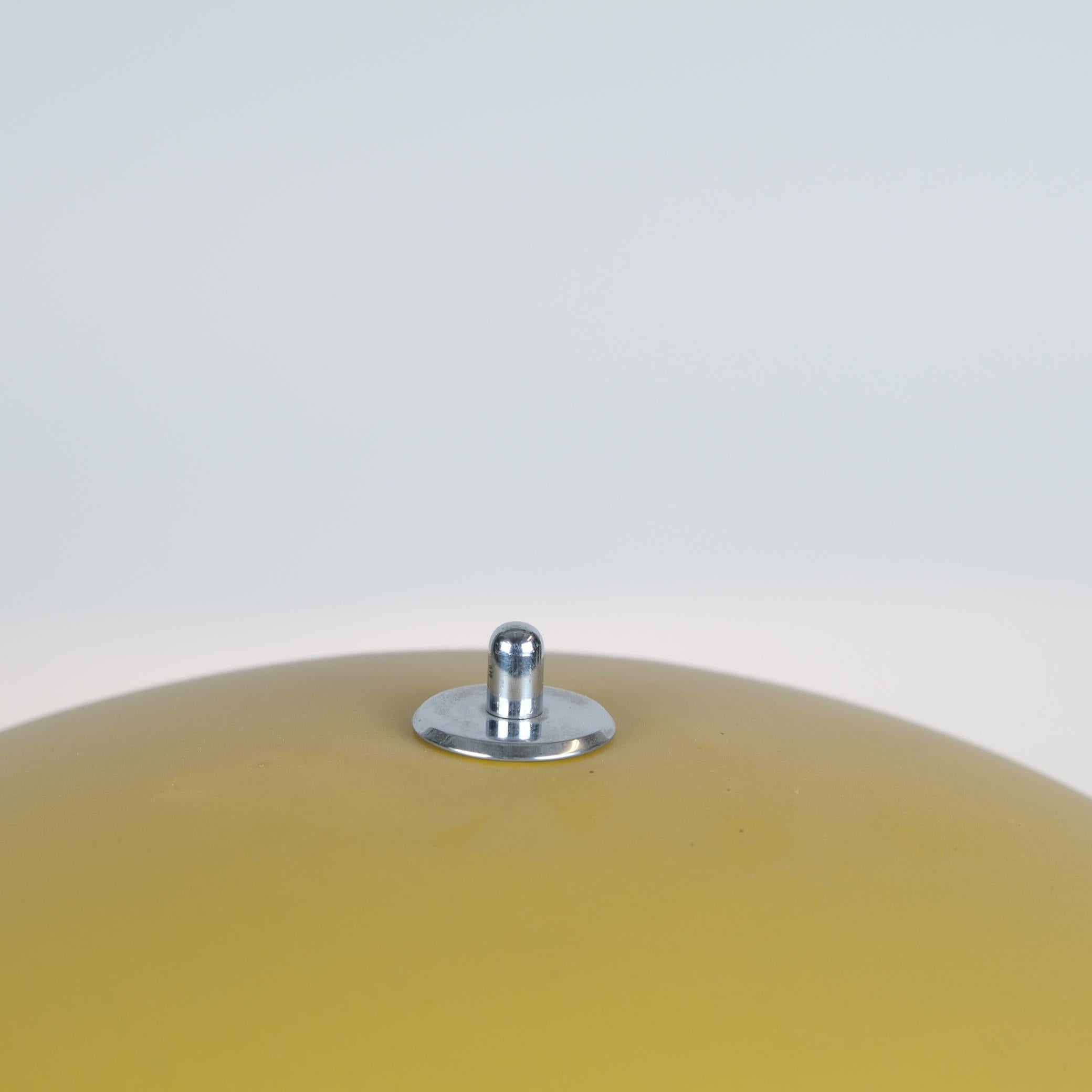 Mid-20th Century Exceedingly Rare Yellow Gunilla Jung Table Lamp Model 2004, Orno 1930s For Sale
