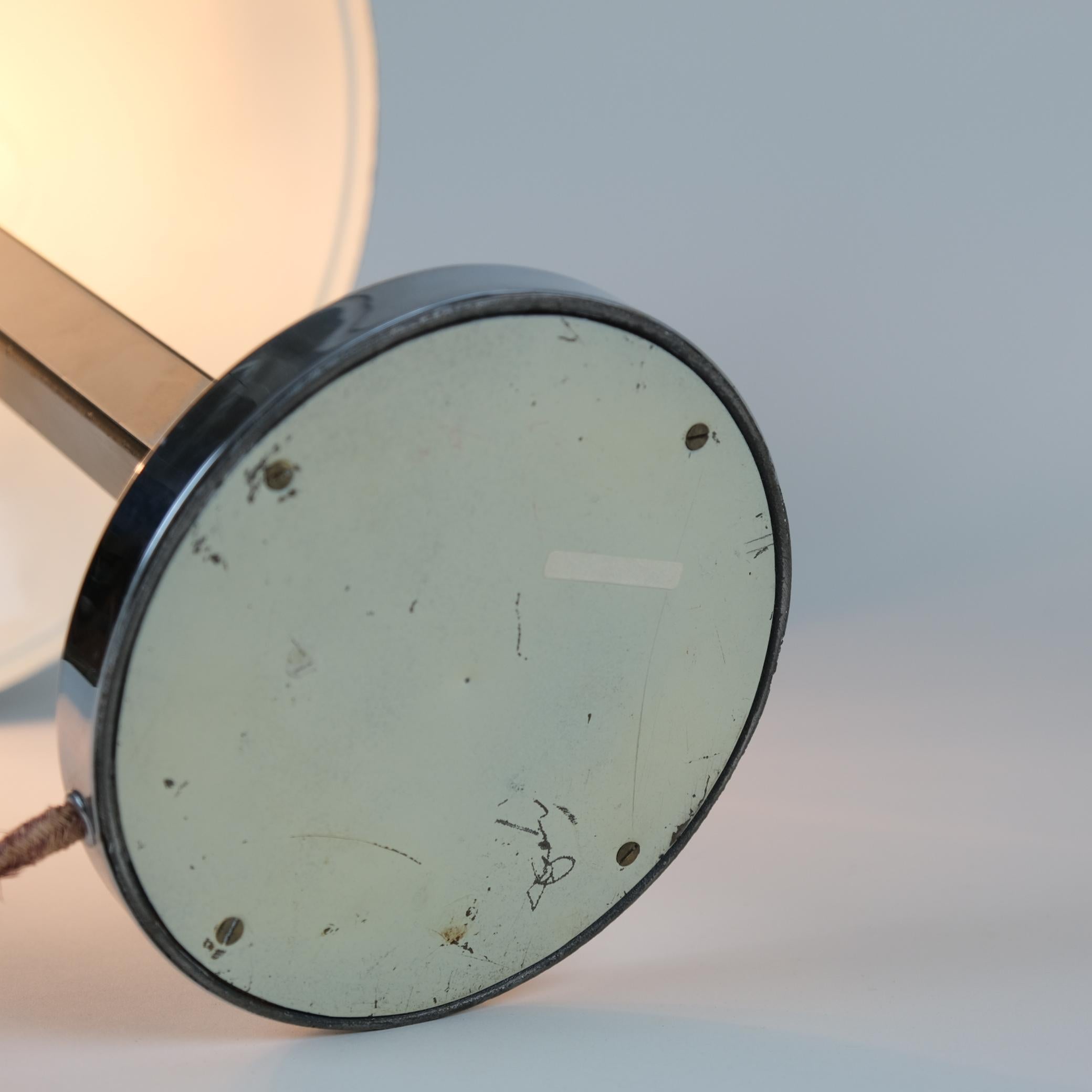 Exceedingly Rare Yellow Gunilla Jung Table Lamp Model 2004, Orno 1930s For Sale 1