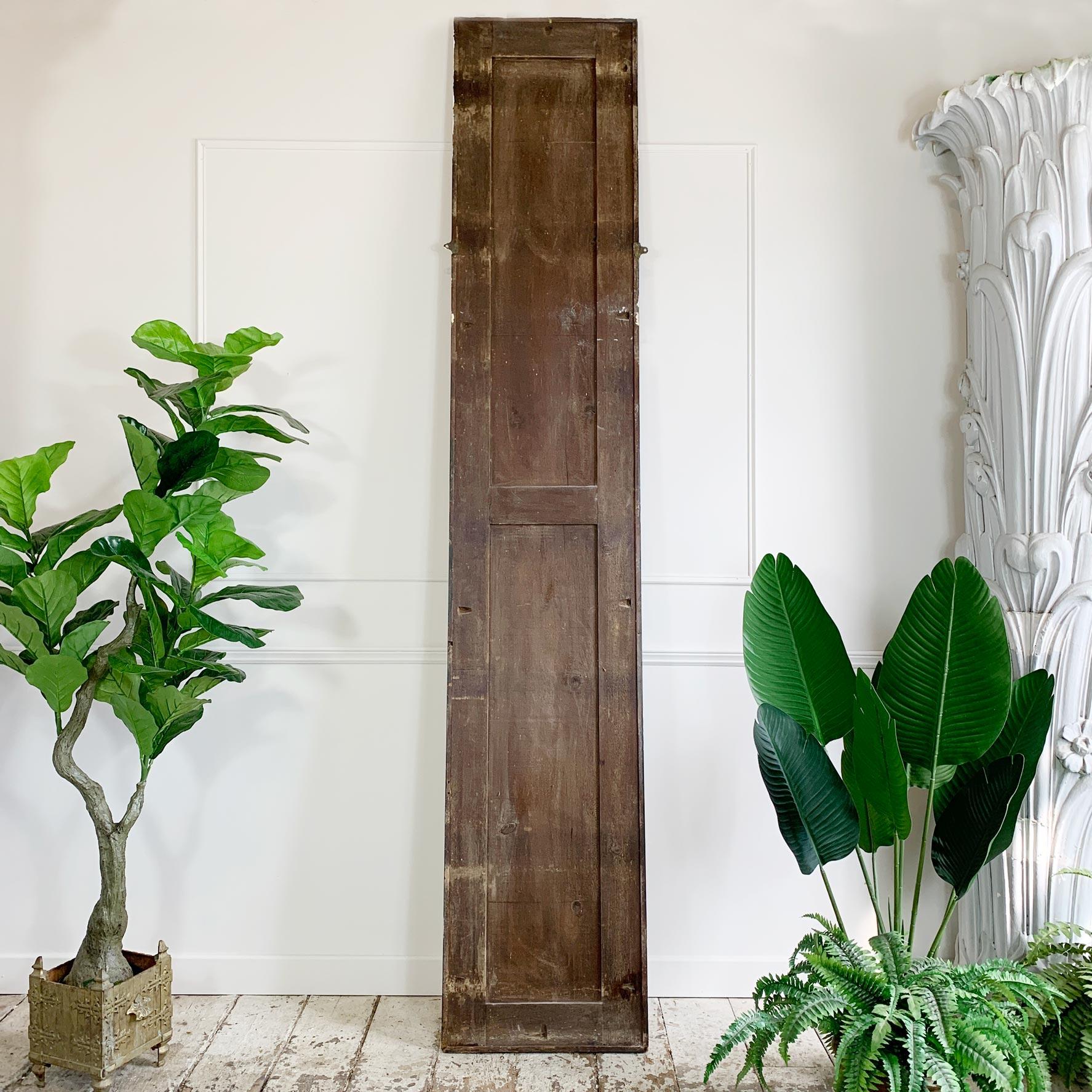 Außerordentlich großer und eleganter viktorianischer Schneiderspiegel aus Ebenholz (Holz) im Angebot