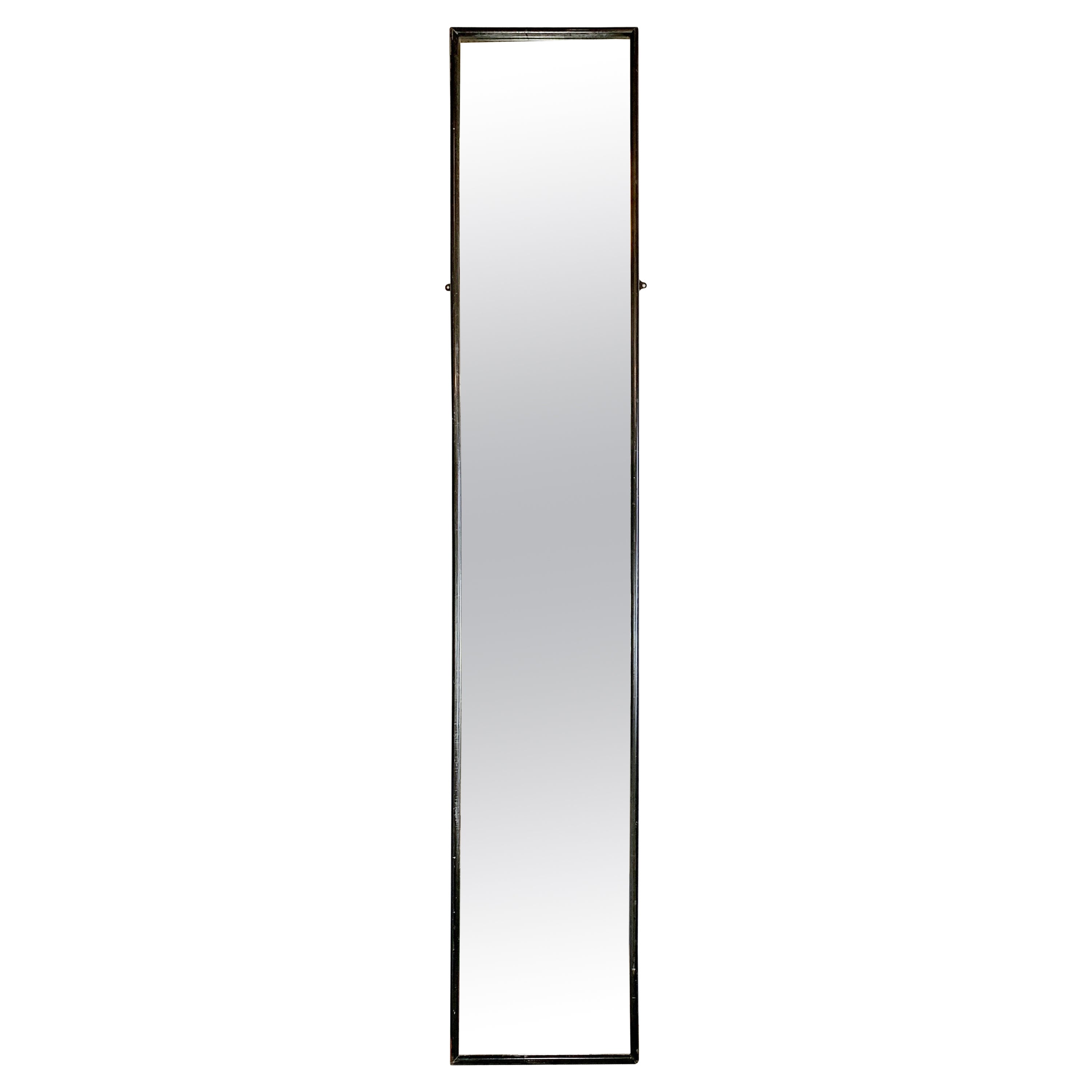 Miroir de tailleur victorien extrêmement haut et élégant