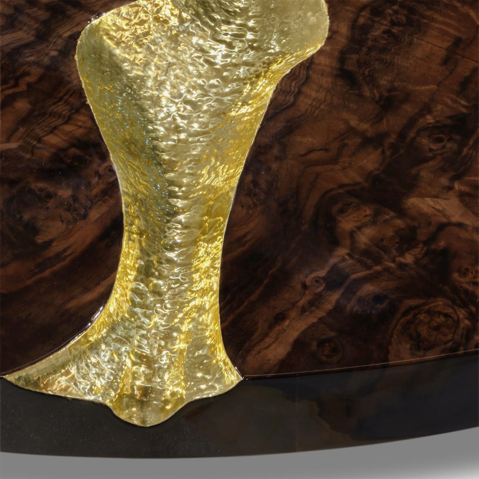 Table basse Excellence en noyer en vente 3