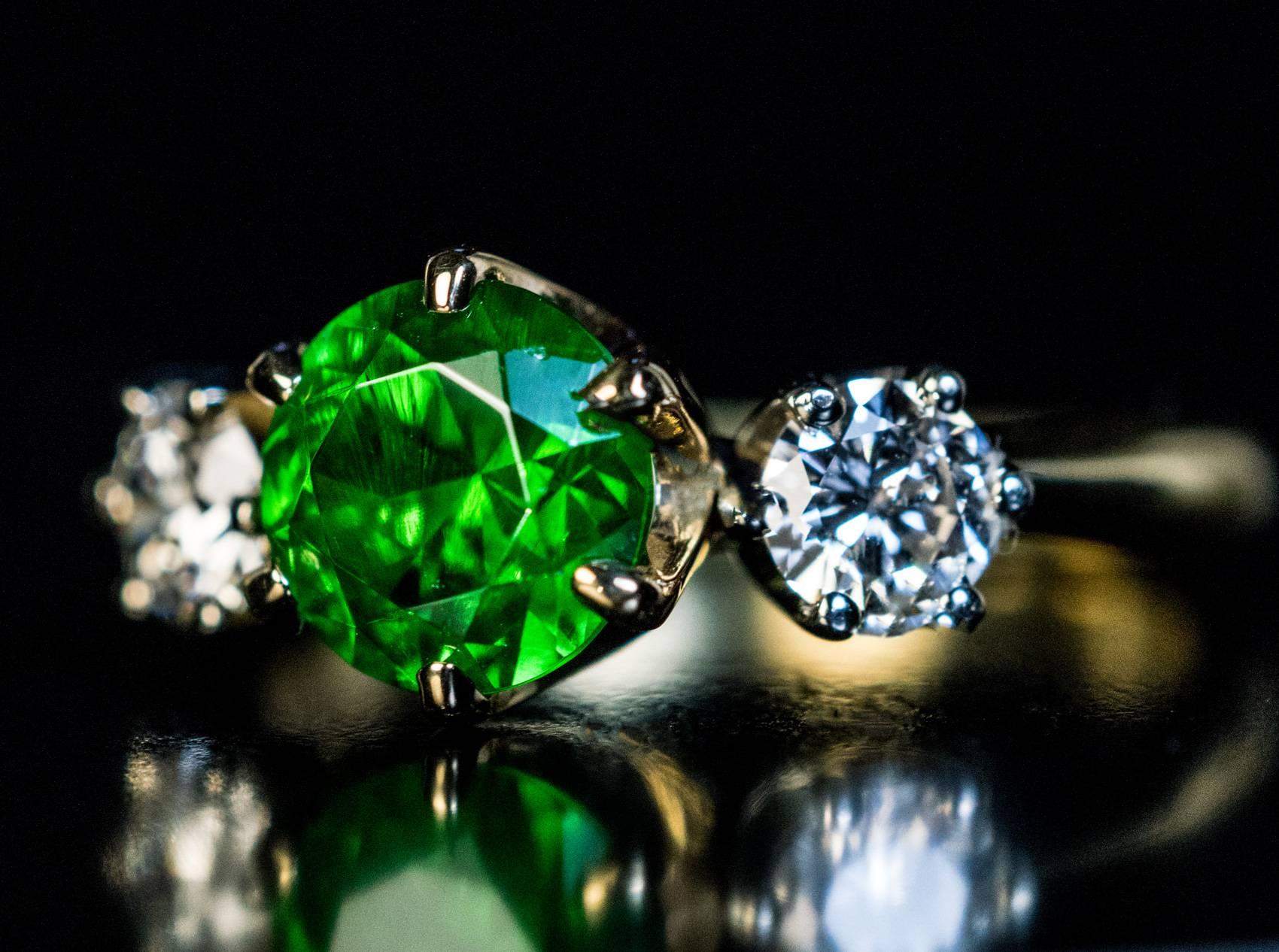 russian demantoid garnet for sale