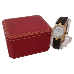 Excellent Cartier Must De Cartier Vendome Must Vendome SM 1851 Ladies Watch Boxe