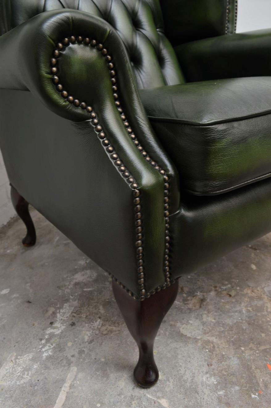 Excellent Delta Chesterfield Wingchair  For Sale 4