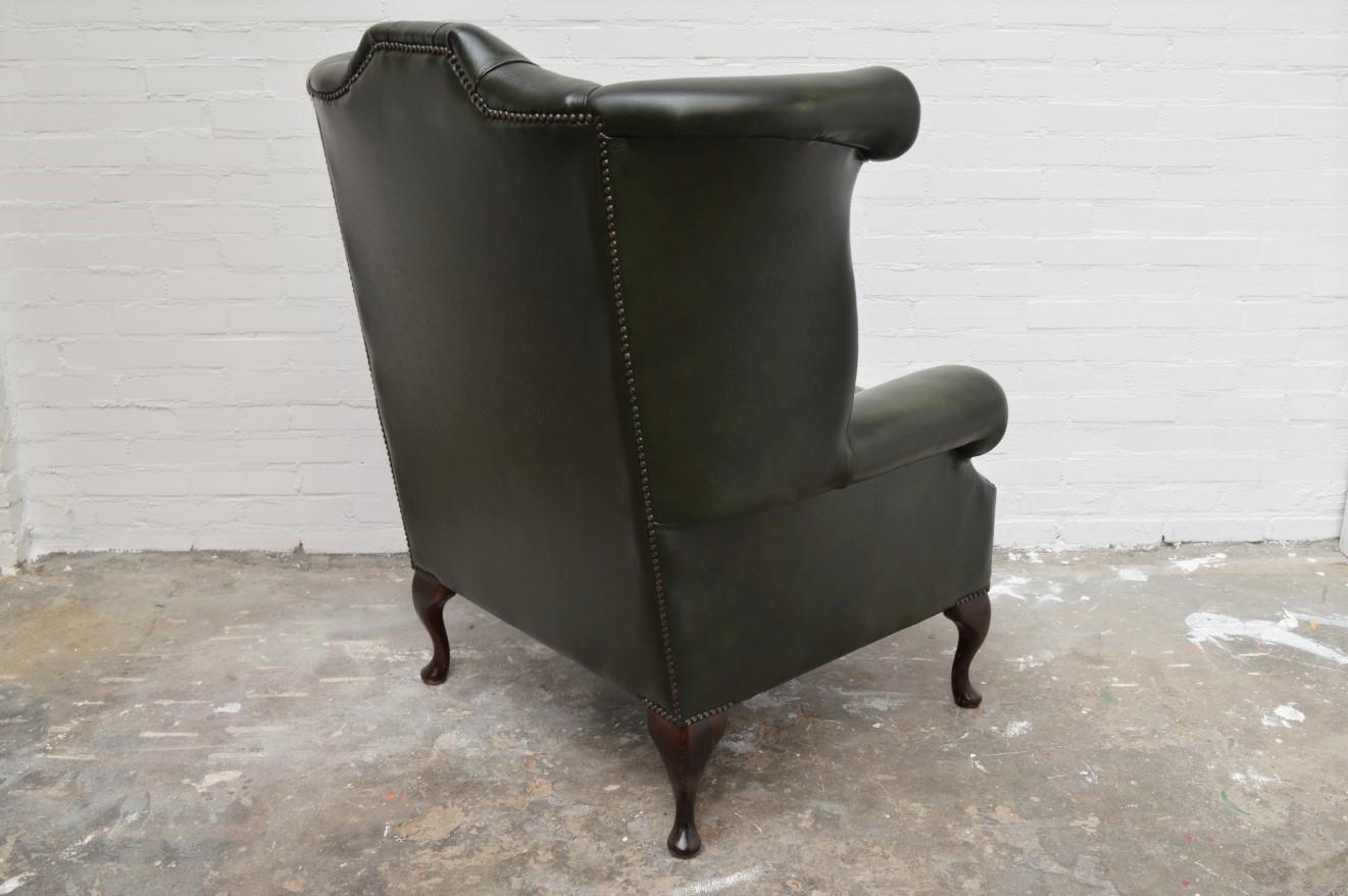 Excellent Delta Chesterfield Wingchair  For Sale 5