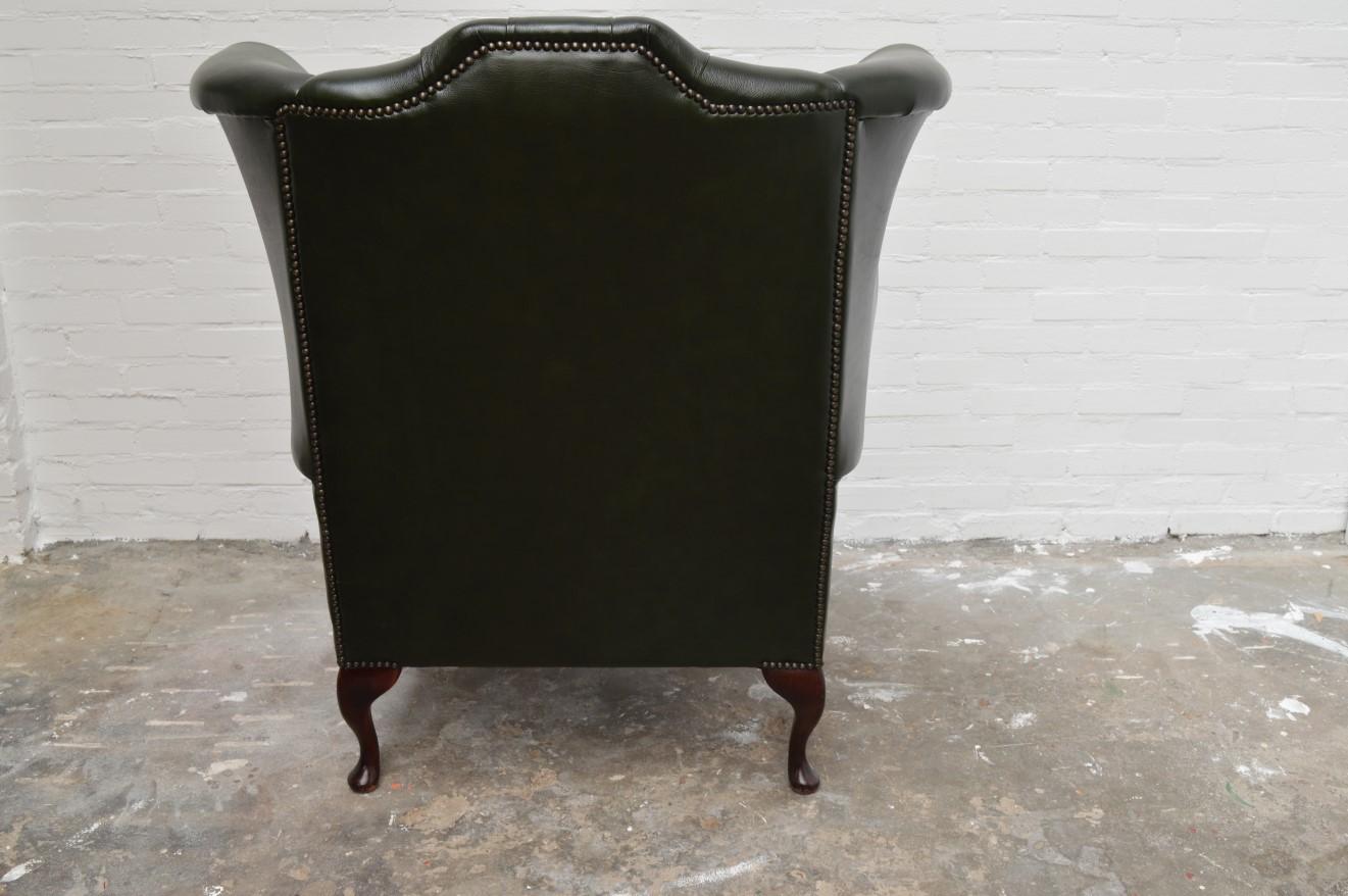 Excellent Delta Chesterfield Wingchair  For Sale 6