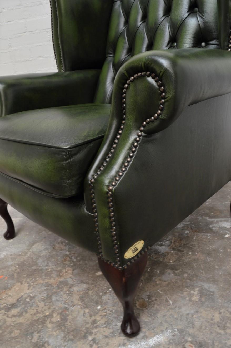 Excellent Delta Chesterfield Wingchair  For Sale 1